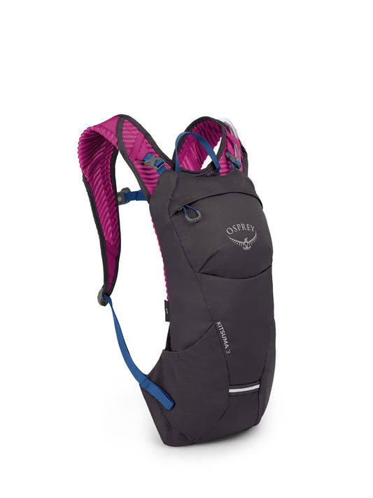 Osprey Kitsuma 3L Women's Biking Backpack with Hydraulics Reservoir, Space Travel Grey