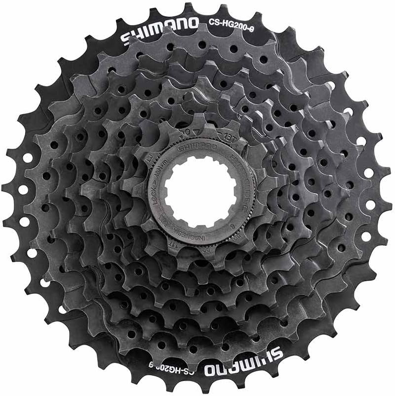 SHIMANO Alivio CS-HG200-9 9-Speed Cassette Sprocket for Smooth Shifting