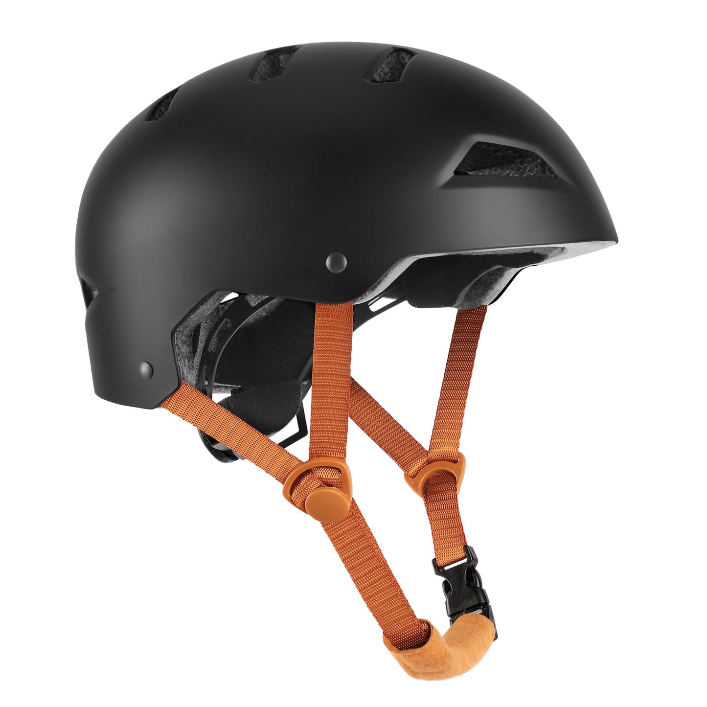 WHALEZON Kids Bike Helmet Ages 3-5-8-14, CPSC ASTM CPSIA Certified Toddler Helmet-Boys Black