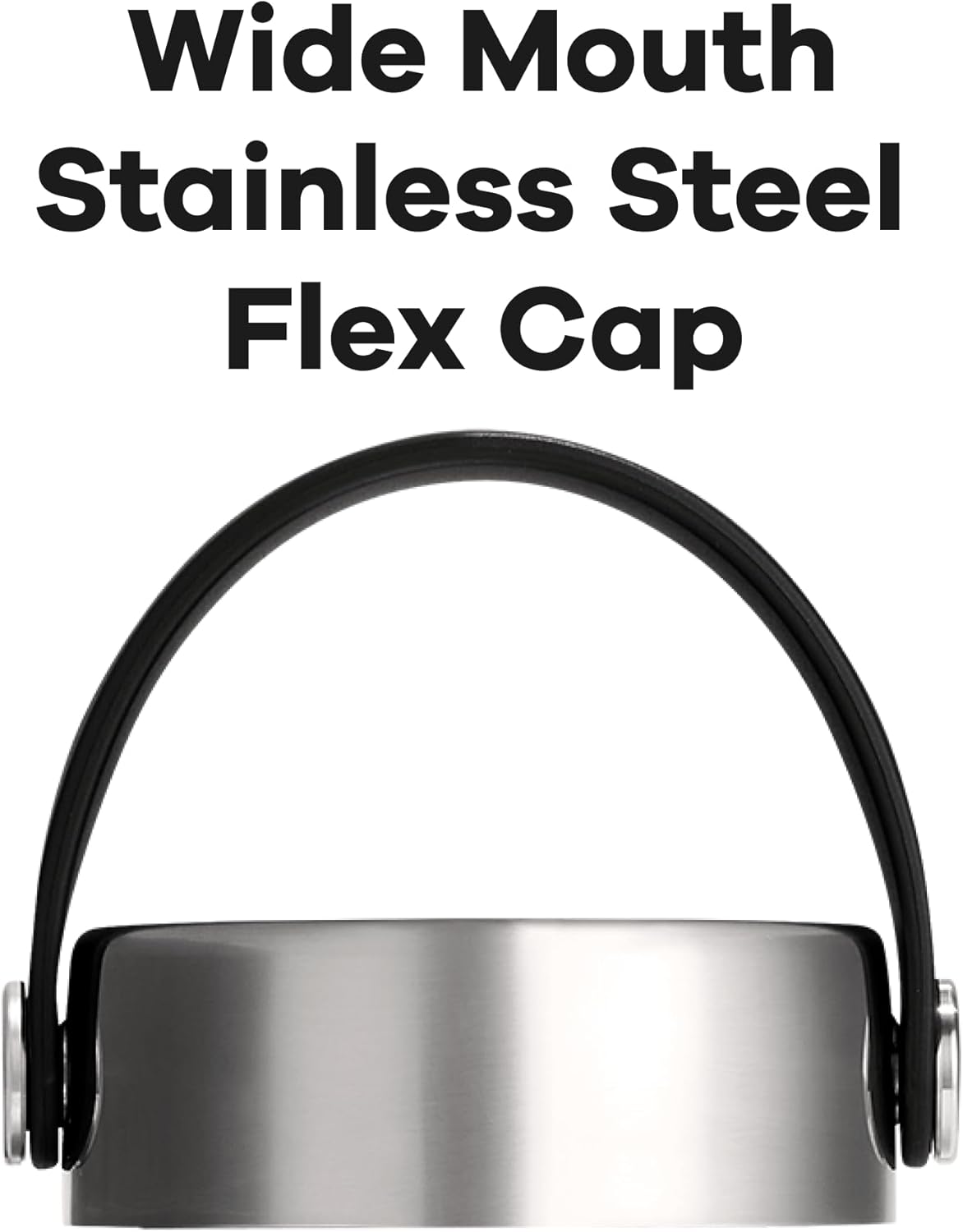 Wide Stainless Steel Cap
