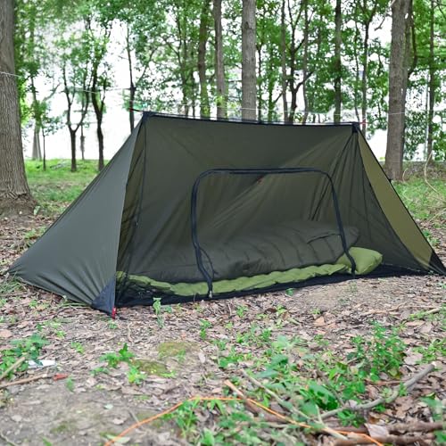 Onewind Camping Mosquito Net for Cot Shelter Bug Screen Black without Floor