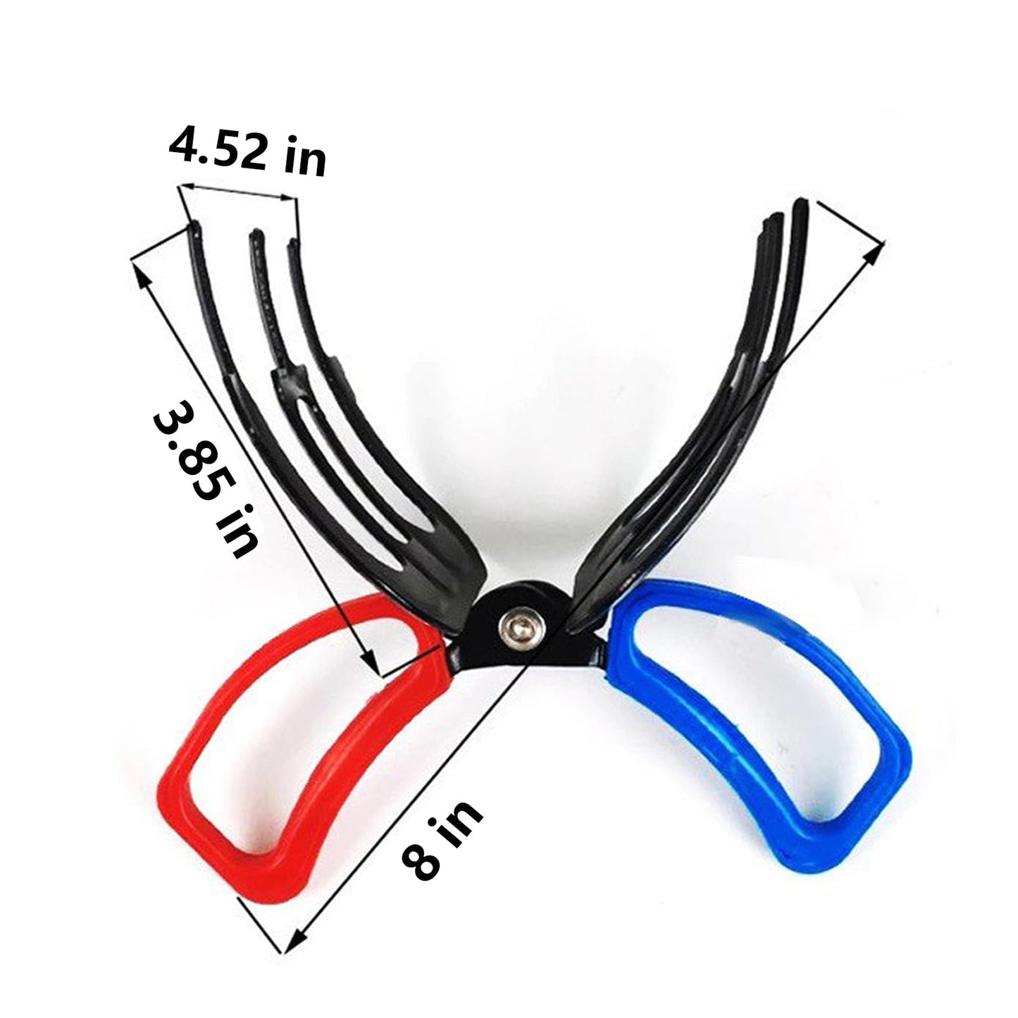 3 Claw Fish Gripper, Fishing Pliers Gripper, 2025 New Multifunctional Metal Fish Control Clamp Forceps, for Catch Most Freshwater Fish Fishing Accessories (3 Claw Fish Gripper)