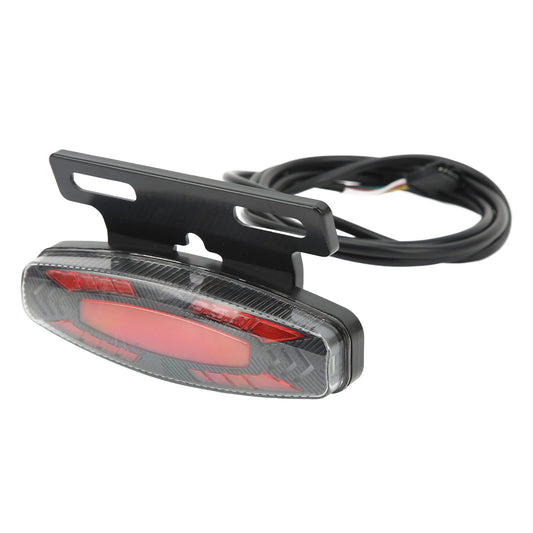 Jauarta Electric Lighting Rear Tail Light High Brightness Brake Warning Turning LED Light for Night Riding