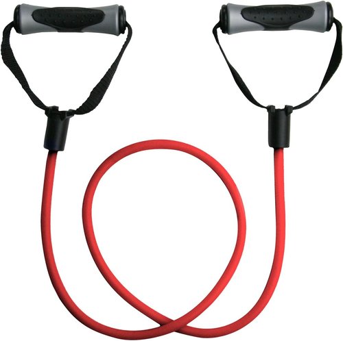 Grizzly Fitness Resistance Bands w/ Comfort Handles | Portable & Durable Tubing for Strength Training, Home Workouts & Travel | Multiple Tension Levels | Resistance Bands for Working Out