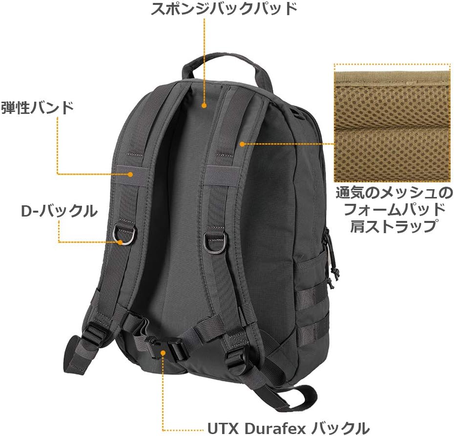 EXCELLENT ELITE SPANKER Military Tactical Backpack 18L Molle Backpacks Army Assault Survival Rucksack Pack (RGN)