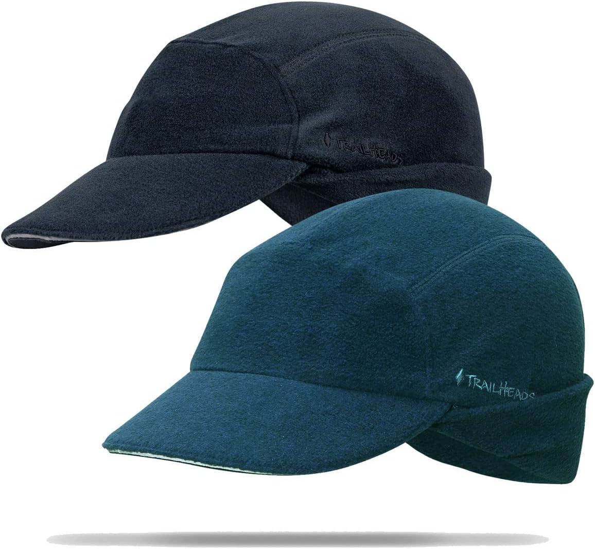 TrailHeads Fleece Ponytail Hat for Women – Trailblazer Reflective Winter Hat with Ponytail Hole for Workouts