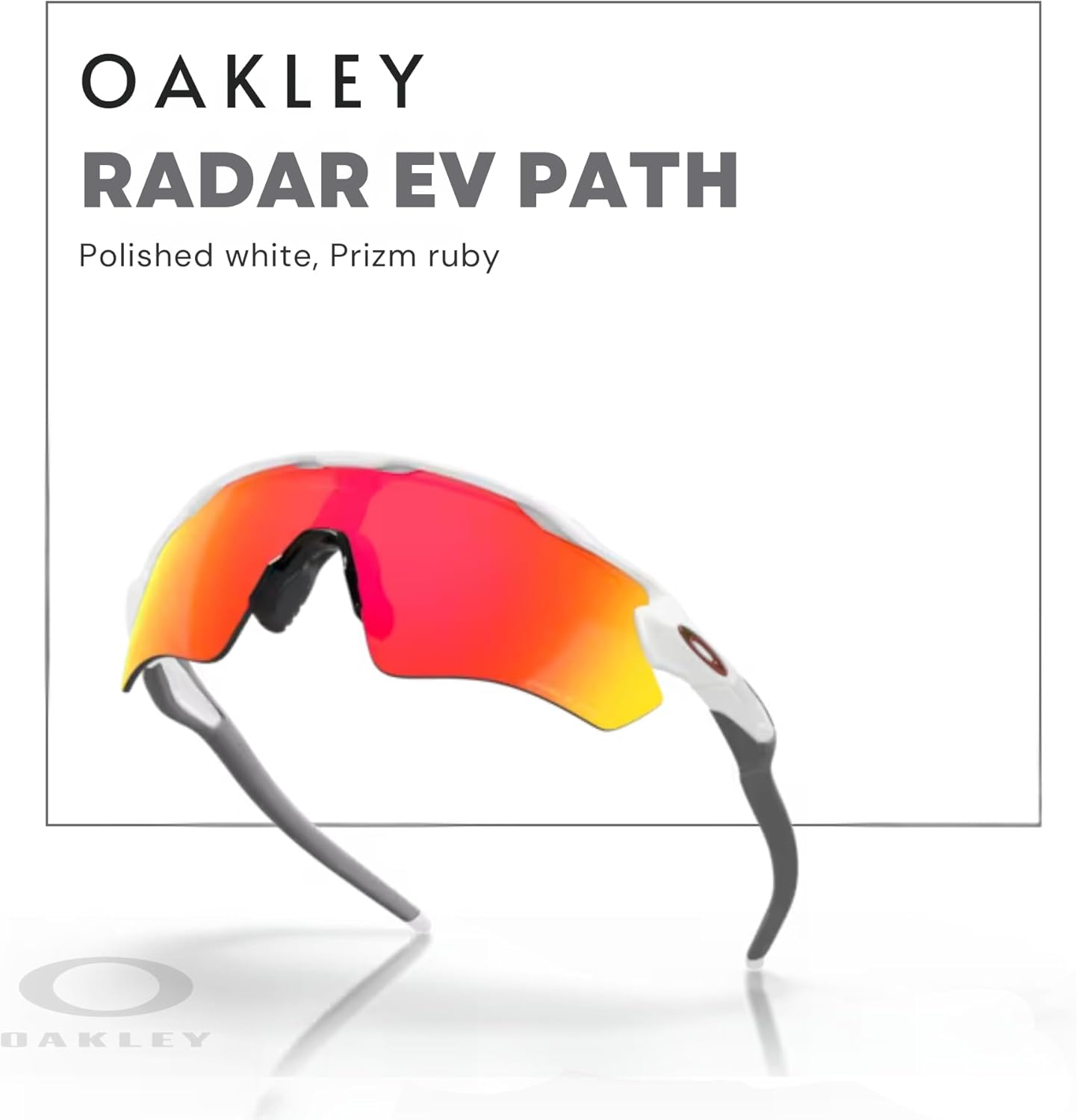 OAKLEY Radar EV Path OO9208 Sunglasses For Men+ Bundle Accessory Leash Kit, Microfiber Pouch