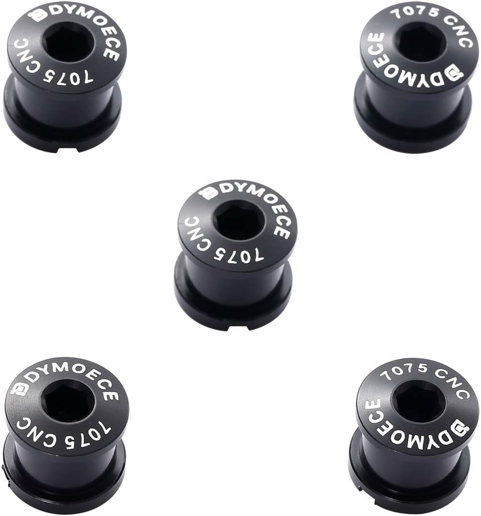 7075 Aluminum Alloy Double Chainring Bolts for Road MTB Bicycle M8 Crankset