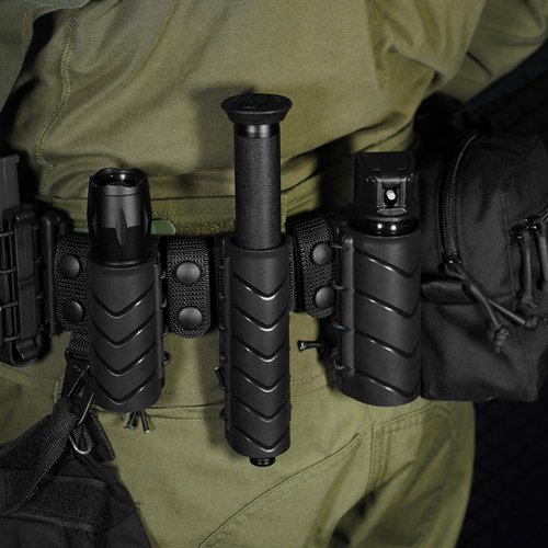 KRYDEX Baton Holder for Duty Belt ASP Sentry Baton Pouch 6.3" - 7.75" - 9.0" - 9.5" Retracted Agent Baton Carry Case