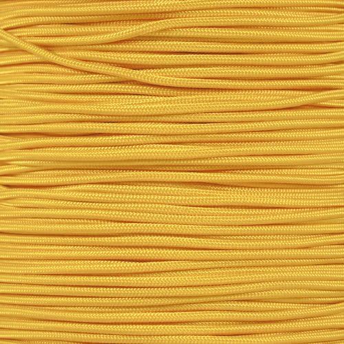 Paracord Planet 275lb Paracord – 3/32 Inch (2.38 mm) Nylon Crafting Cord with 5 Strand Inner Core – Black (50 ft)