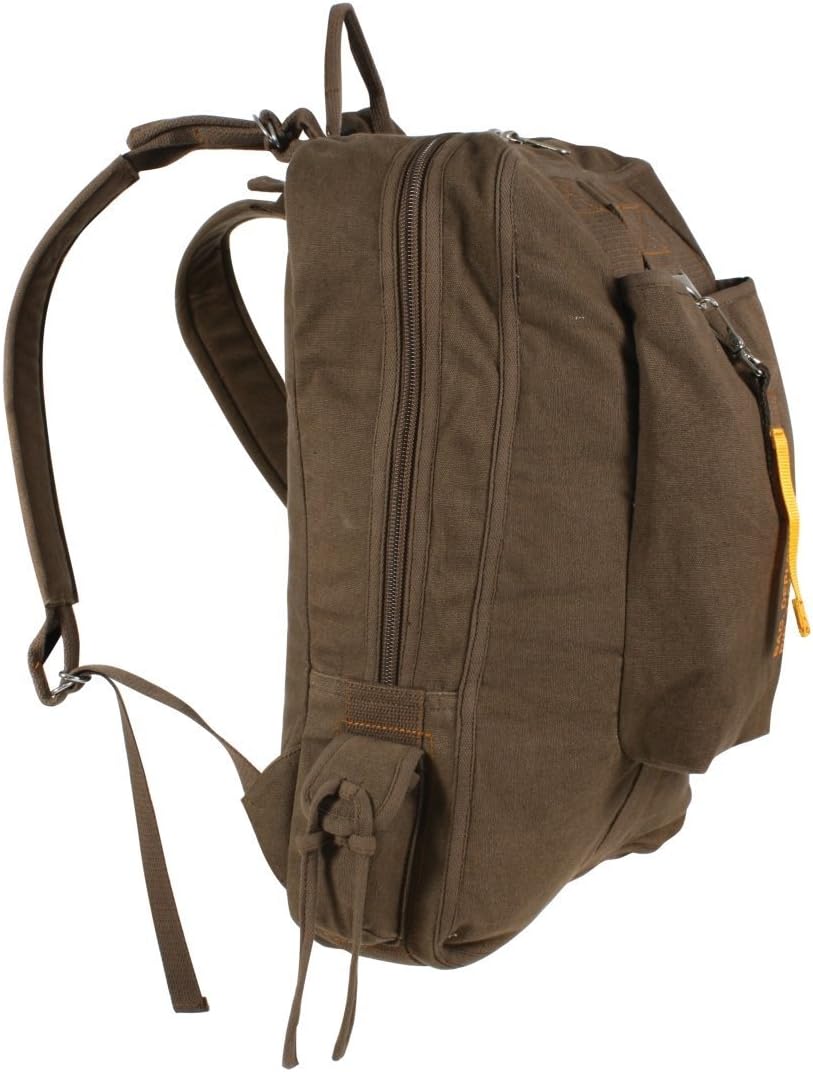 Rothco Vintage Canvas Flight Bag - Rugged and Spacious Travel Backpack
