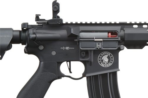 Lancer Tactical Gen 2 LT-19 M4 Carbine Airsoft AEG Rifle - 10" Electric, Full/Semi-Auto, Includes Battery & Charger
