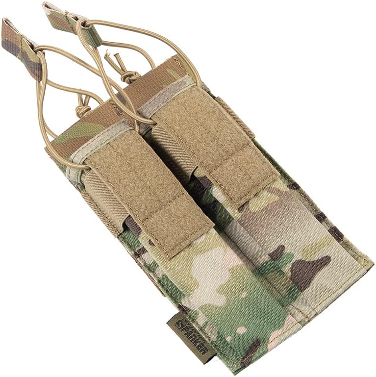 EXCELLENT ELITE SPANKER Open Top Single/Double/Triple Kriss Mag Pouch Tactical Molle MP7 Magazine Pouch