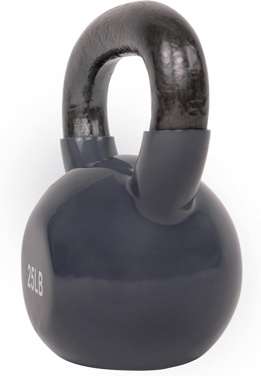 Sunny Health & Fitness Vinyl Coated Kettlebell for Strength Weight Training & Swinging Exercise - In 5, 10, 15, 20, 25 Pound