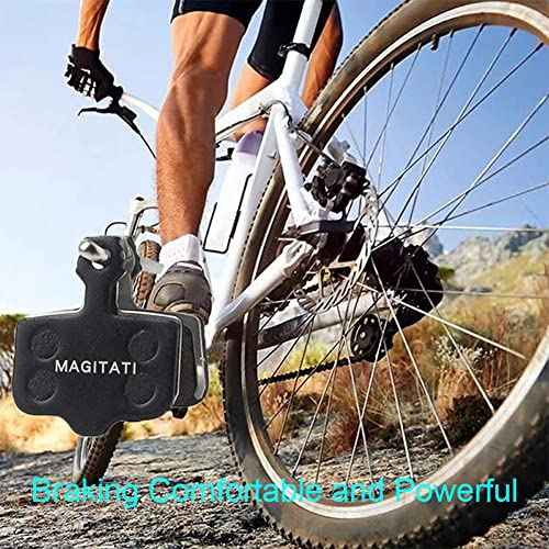 Semi-Metallic Bike Bicycle Disc Brake Pads Compatible with Sram Avid Elixir 1 3 5 7 9 R ER CR Mag Level TL T Sram XX X7 X9 XXWC DB1 DB3 DB5