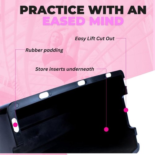 Cheerleading Stunt Stand® - Balance & Flexibility Training Equipment with Free Video Guide - Black