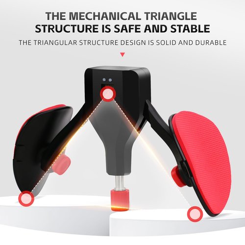 Thigh Trainer Hip Trainer Kegel Exerciser 77 Lb, Leg and Inner Thigh Strength Exercise Equipment,Hip Shaper Trainer Machine,Pelvic Floor Strengthening Device,Legs Workout Equipment (Black)