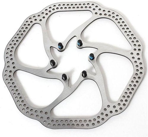 HemeraPhit 2pcs Mountain Bike Rotors Bicycle Brake Disc Stainless Steel Rotors with Free 12 Bolts (180mm)