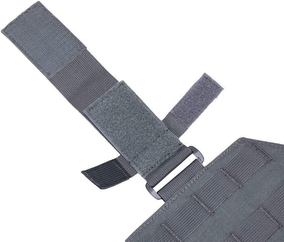 EXCELLENT ELITE SPANKER Tactical MOLLE Drop Leg Platform Universal Drop Leg Panel with Adjustable Belt & Thigh Straps