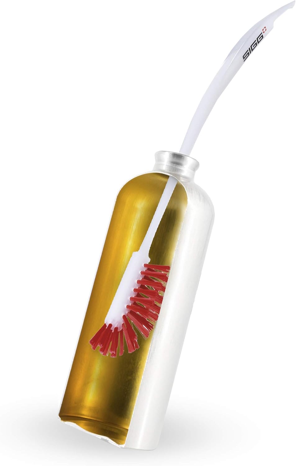 SIGG Cleaning Brush for Cleaning Water Bottles - BPA-Free - Lightweight - Hand-Washing Bottles - Made in Switzerland