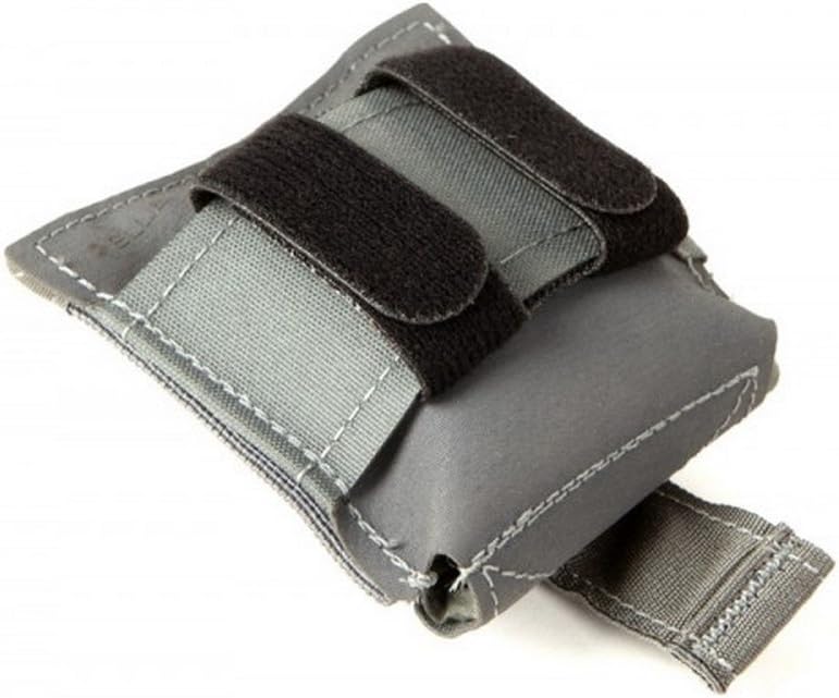 Blue Force Gear Belt Dump Pouch - Black, MOLLE Pouch, Ten-Speed Belt Pouch, Professional-Grade Mesh Dump Pouch - 3 x 3.5 x 1 Inches