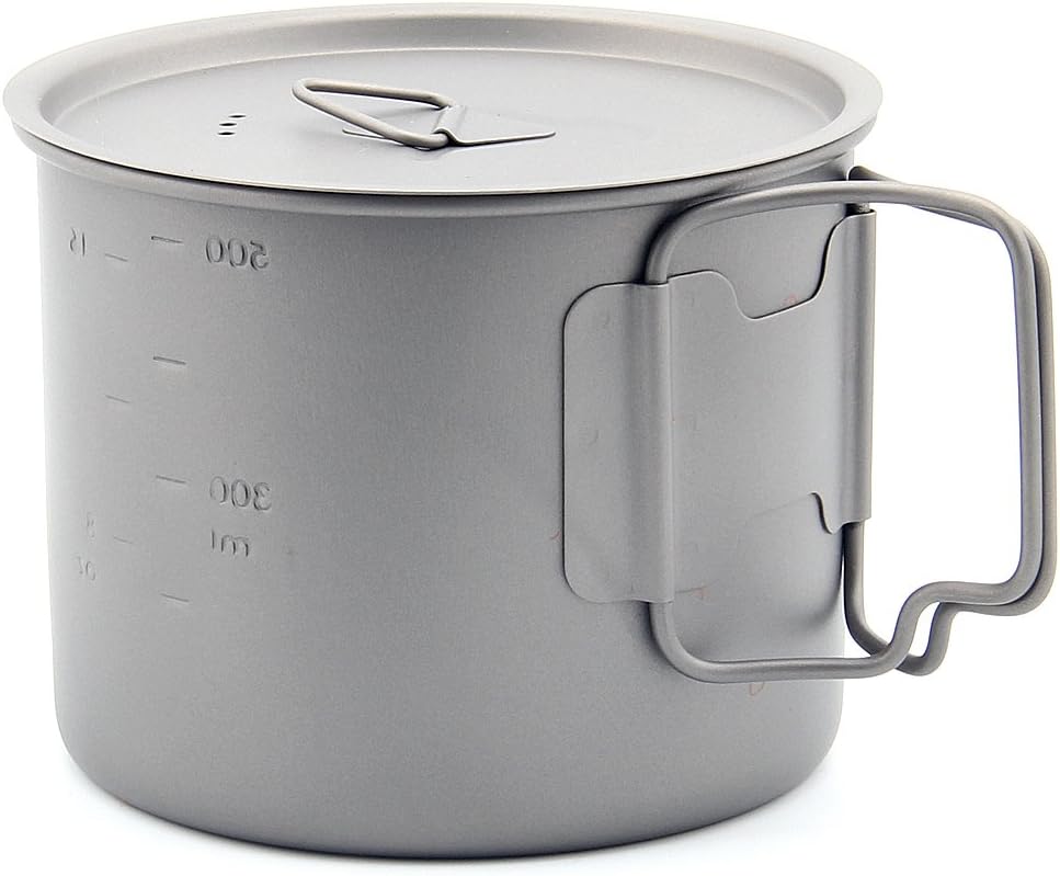 TOAKS LIGHT Titanium 550ml Pot (Ultralight Version)