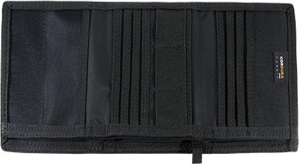 Rapdom Tactical Tactical Wallet, Thin Blue Line, Black, 4.75" x 3.5" x .75"