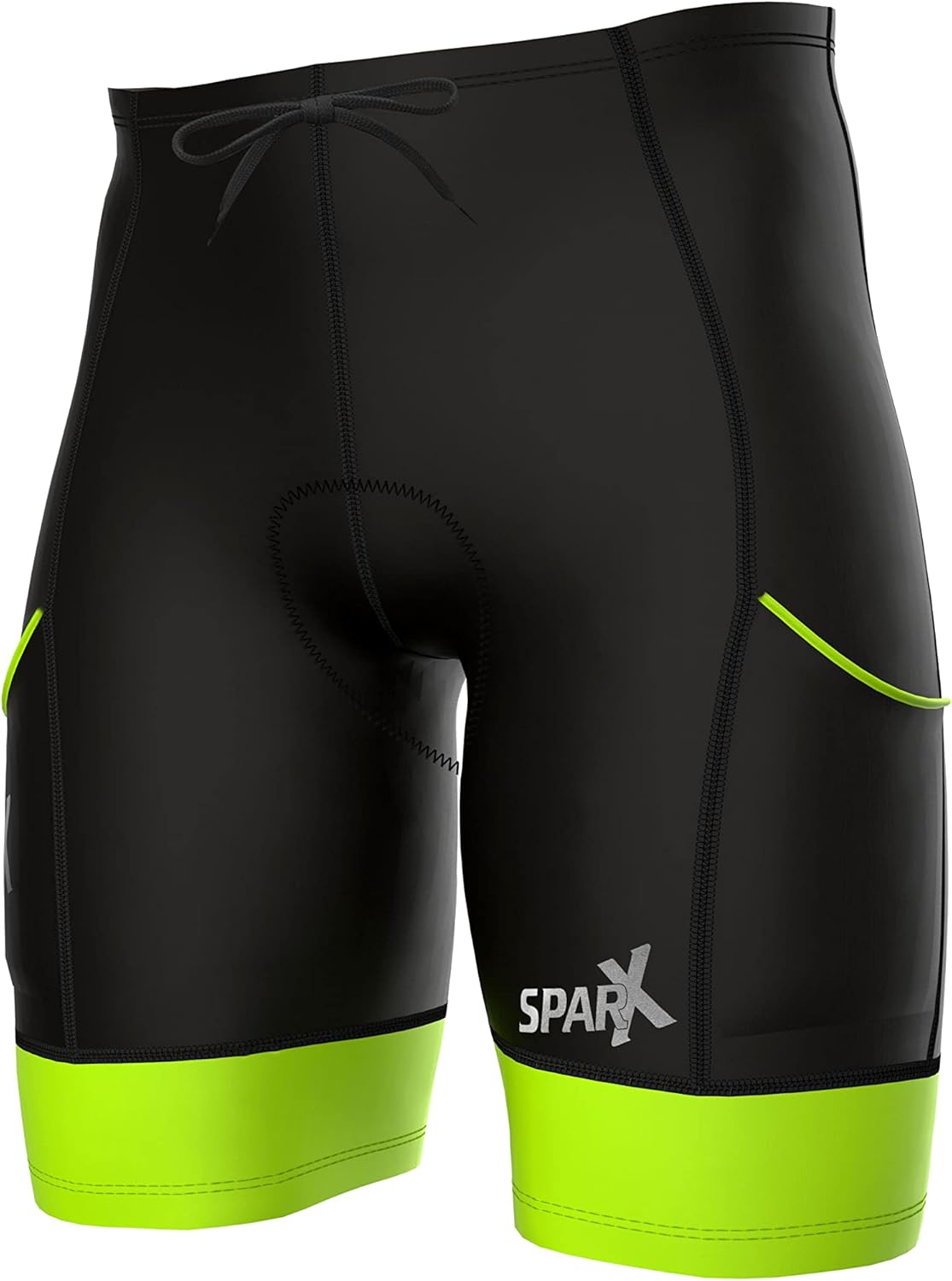 Sparx Men's Active Triathlon Short Tri Cycling Short Swim Bike Run