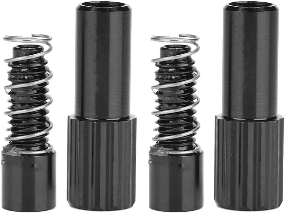 Adjuster Bolt 1 Pair Brake Cable Gear Shifting Connector for Mountain Road (Black)