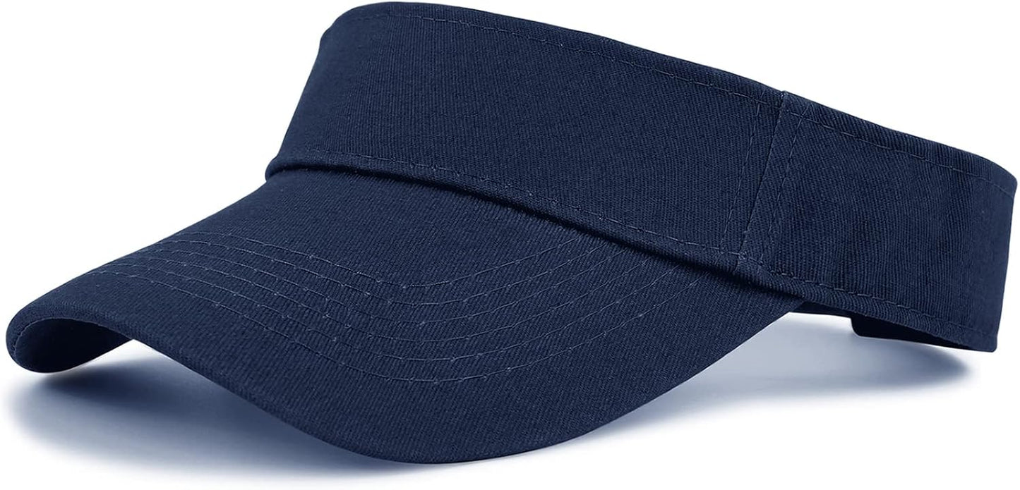Women's Sun Protection Visor Hat | Cotton Sports Cap for Outdoor Activities