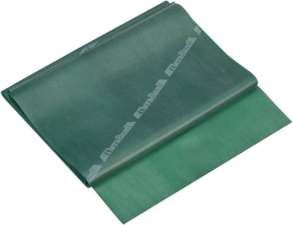THERABAND Professional Resistance Bands - 5ft Latex Elastic for Home Workouts, Rehab & Pilates (15/30 Count)