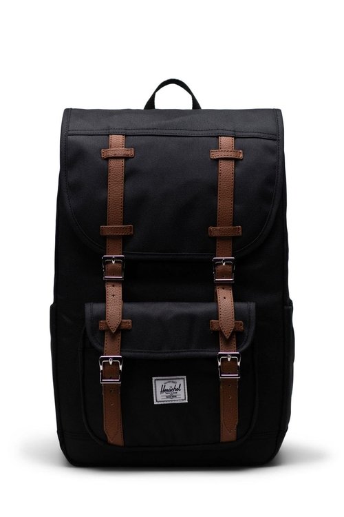 Herschel Supply Co. Little America Mid, Black, One Size