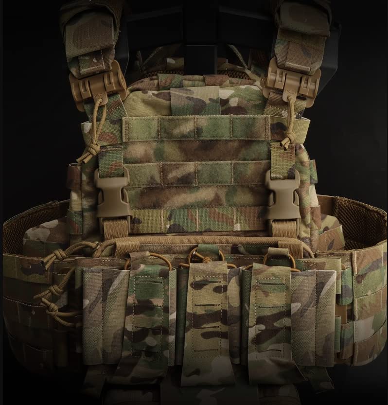 2pcs 2.5CM QASM Quick Attach Surface Mount Buckle Tactical Mil-spec MOLLE PALS Webbing Hunting Vest Modular Attachment Point