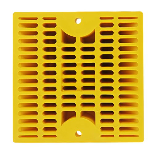 Biokany 10 Pcs Pavement Marker Road Reflectors,4 by 4 inch Street Pavement & Asphalt Stud Markers for Speed Bumps,Freeways & Driveways,Pedestrian Crossings,Sidewalks