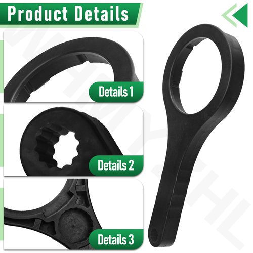 WHMYZHL Water Cap Wrench for Scepter LCI & Skilcraft Military Water Cans MWC 20L / 5Gal and 10L / 2.5Gal - Handle Has Built In Vent and Spout