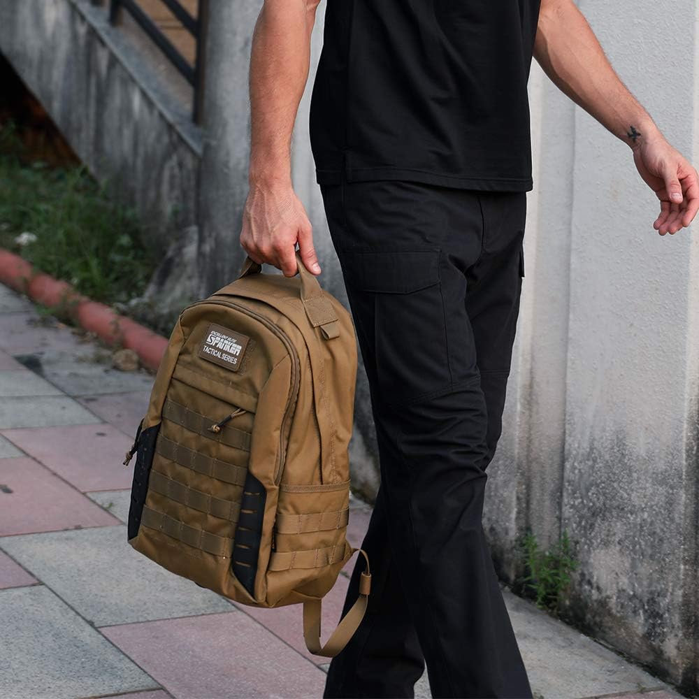 EXCELLENT ELITE SPANKER Military Tactical Backpack 18L Molle Backpacks Army Assault Survival Rucksack Pack (RGN)
