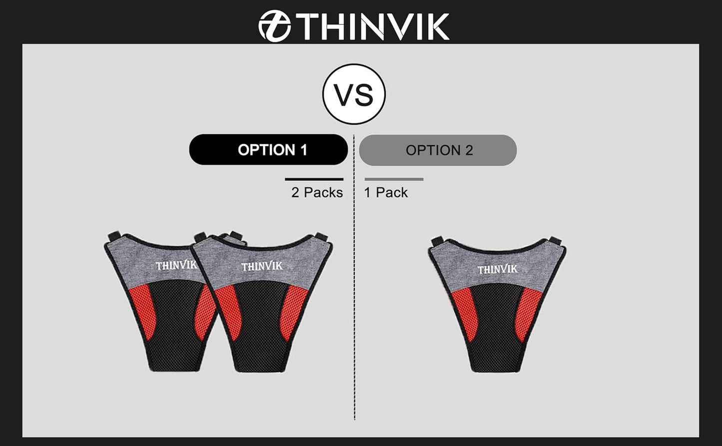 Thinvik 1-Pack/2-Pack Bike Frame Sweat Guard Sweat Absorbs Prevent Bicycle from Corrosion for Bicycle Trainer Indoor Cycling Training
