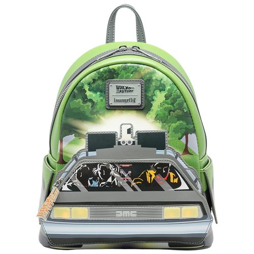 Loungefly Universal Back to the Future Light-Up DeLorean Women's Backpack