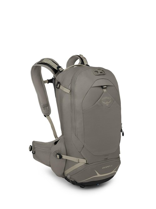 Osprey Escapist 25L Biking Backpack, Tan Concrete, Medium/Large