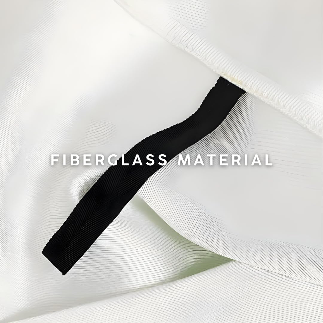 AMBAS Emergency Fire Blanket - Durable, Compact, and Easy-to-Use Fire Suppression Blanket for Home, Kitchen, and Camping - Heat Resistant and Safety Certified