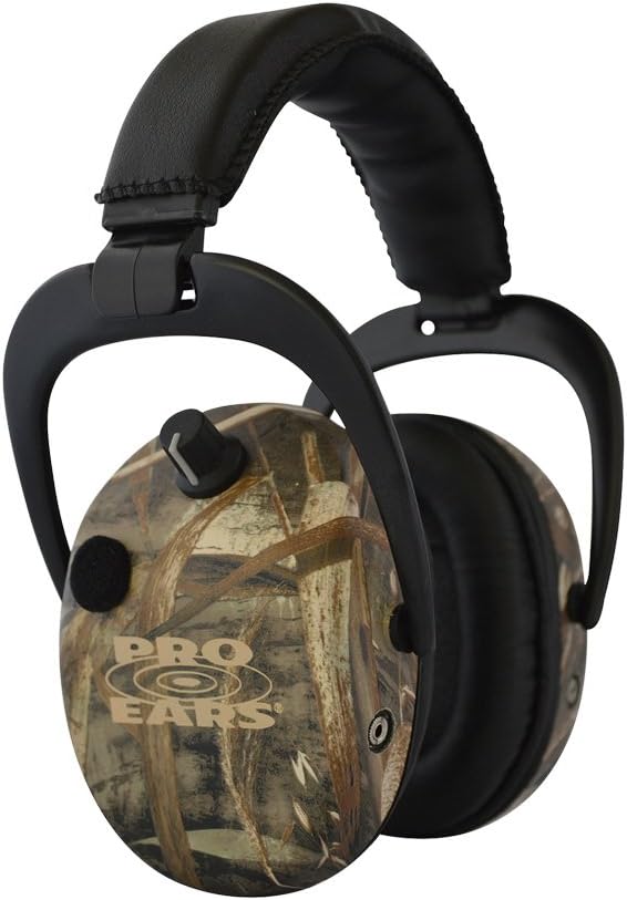 Pro Ears - Stalker Gold - Electronic Hearing Protection and Amplification Earmuffs