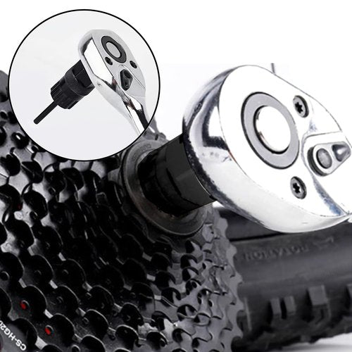 Motroce Bike Chain Tools Kit, Cassette Removal Tool Bicycle Sprocket Removel Tool for 7-12 Speed Chains with Guide Pin, MT-ZXC-190