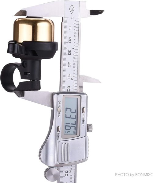 Bike Bell Brass Mini, Clearer Louder Longer Sustained Purer Tone