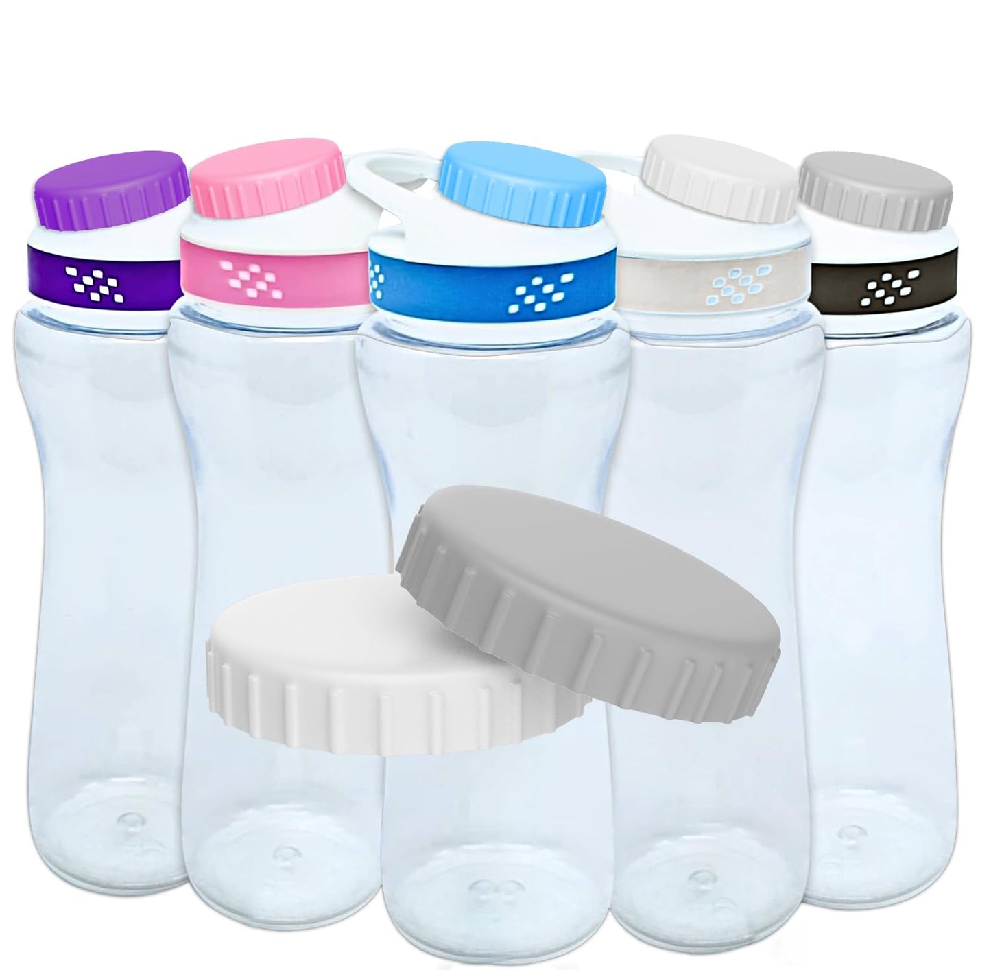 GFYYBKJ 2 Pack Keeper Caps for Cirkul Water Bottle, Compatible with Cirkul Flavors Cartridges, Accessories for Cirkul, Essential for Circle Water Bottle, Replacement Lid Cap for Cirkul Water Bottle