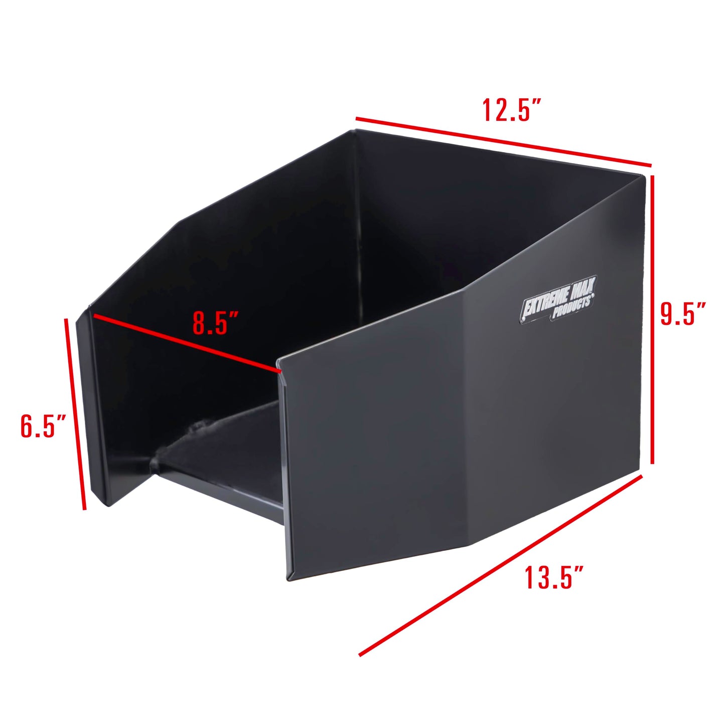 Extreme Max 5001.6584 Wall-Mount Aluminum Water Cooler Mounting Bracket for Enclosed Trailer, Shop, Garage, Storage - Black