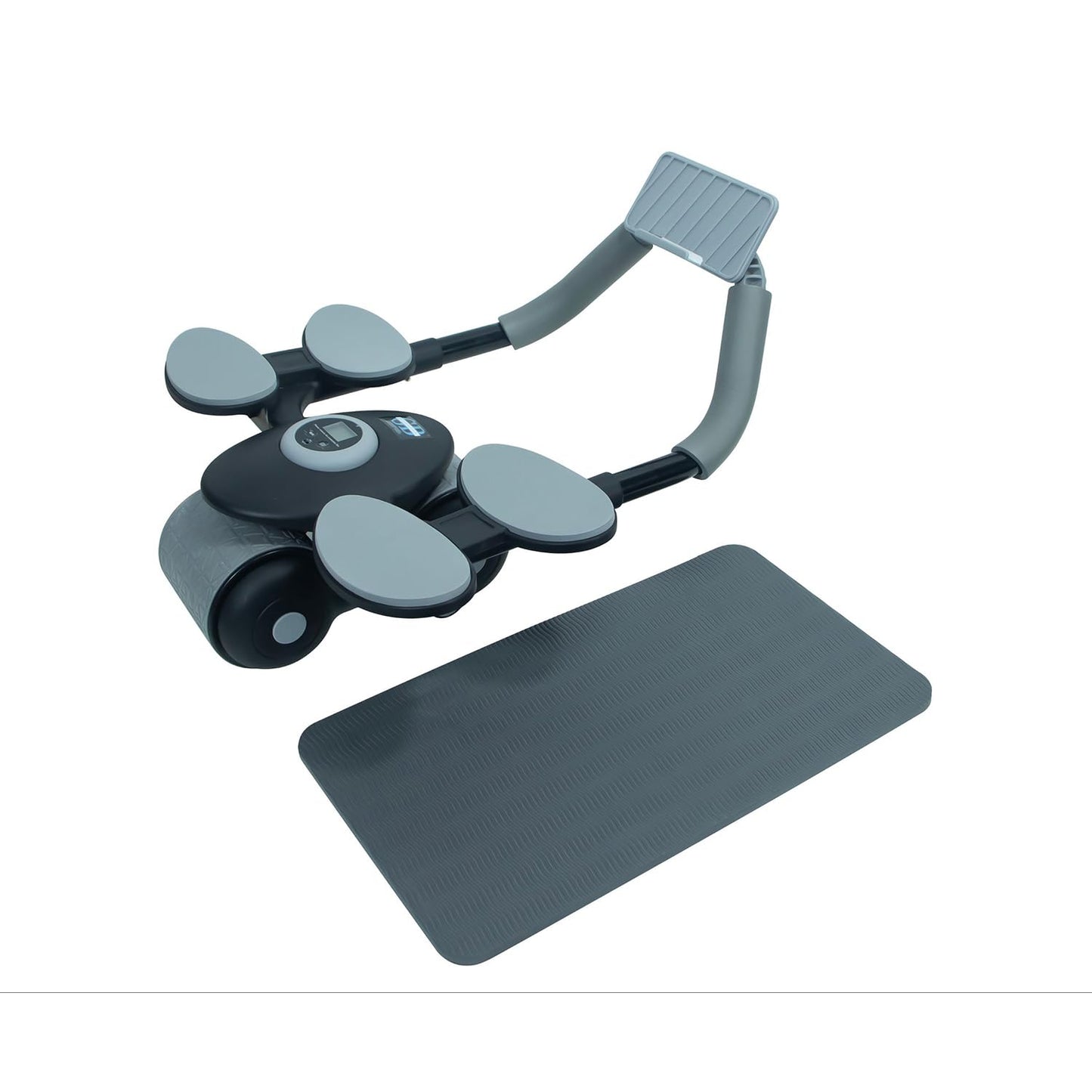 Ab Roller Wheel for Core Strength & Abdominal Workout - Dual Wheel Design with Non-Slip Handles, Portable Exercise Roller with Elbow Support, Home Gym Exercise Wheels for Men Women