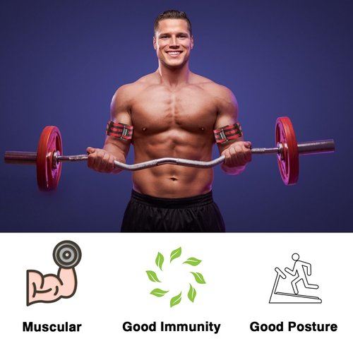 Blood Flow Restriction Bands for Women & Men, Booty Bands for Buttock Building, Occlusion Training Straps for Glutes, HIPS & Legs to Increase Muscle Mass, Fitness Resistance Bands for Home Workouts
