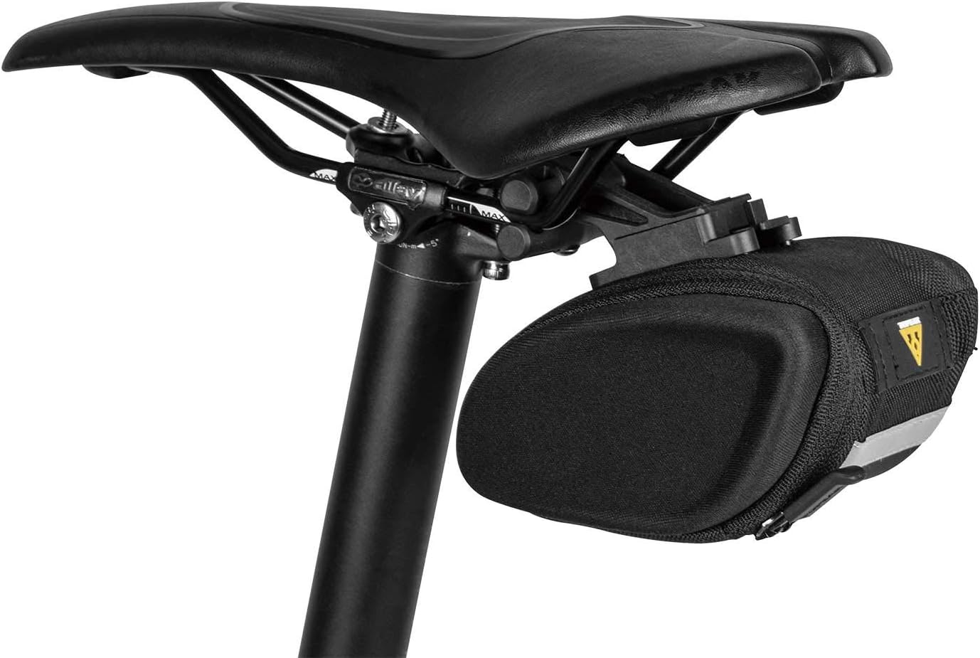 Topeak SideKick Wedge Pack with Fixer F25 - Bike Seat Pack - Black - Medium