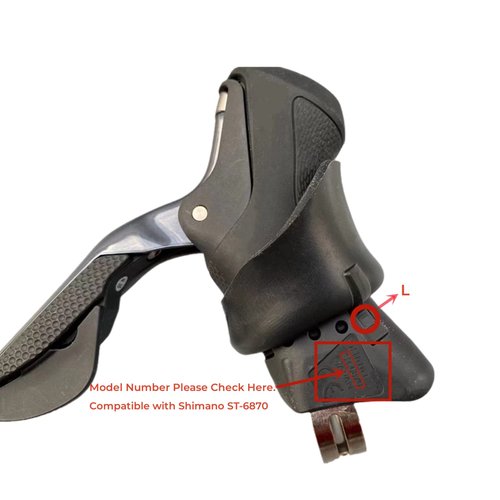SUKOUSRAM Bike Brake Levers Hoods Compatible with Ultegra ST-6870 Protector Grips,Pair