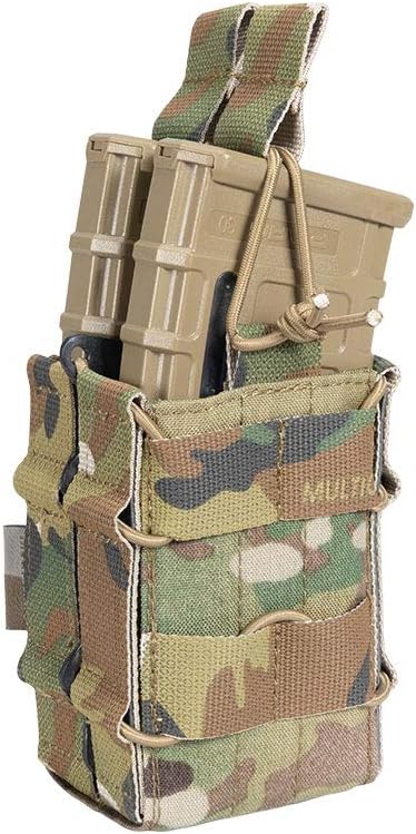 EXCELLENT ELITE SPANKER Tactical Molle Single/Double Open-Top Mag Pouch for M4 M14 M16 AR15 G36 Magazine